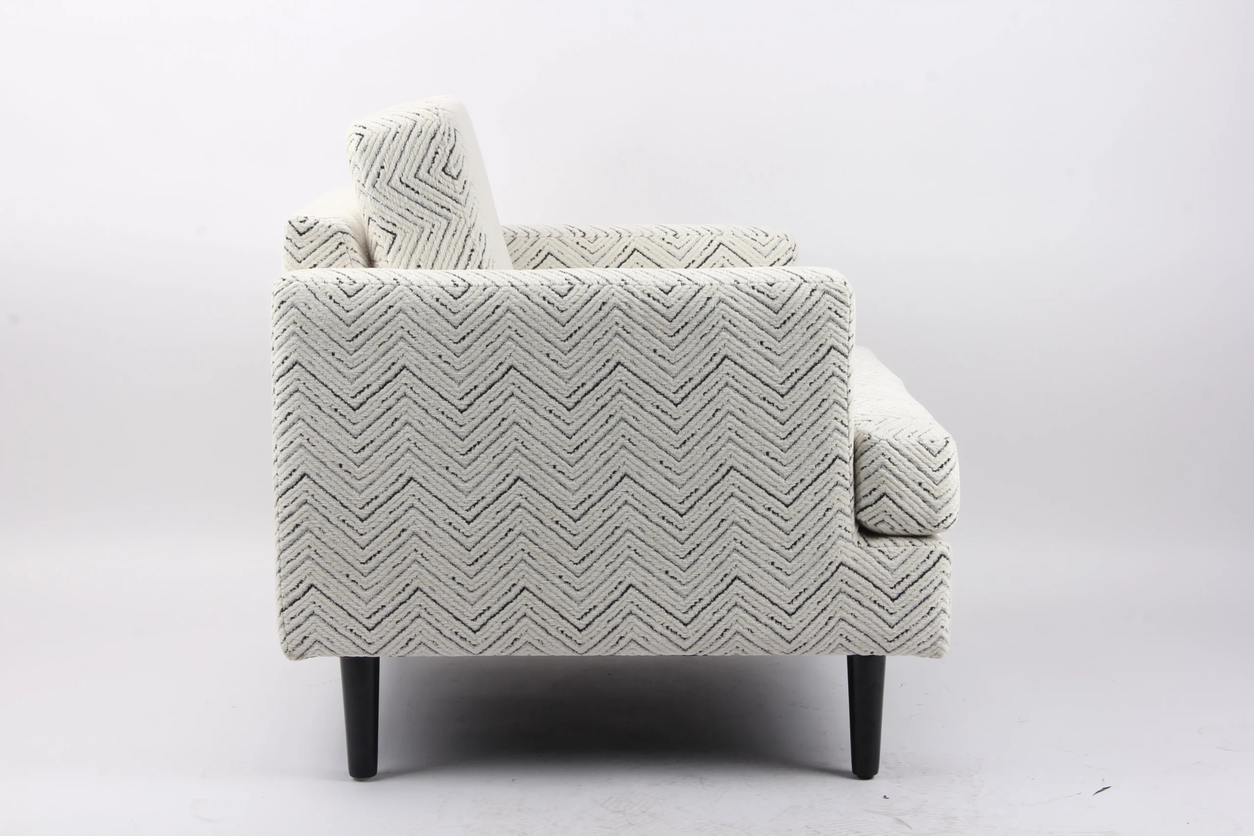 Herringbone Pattern Decorative Chair