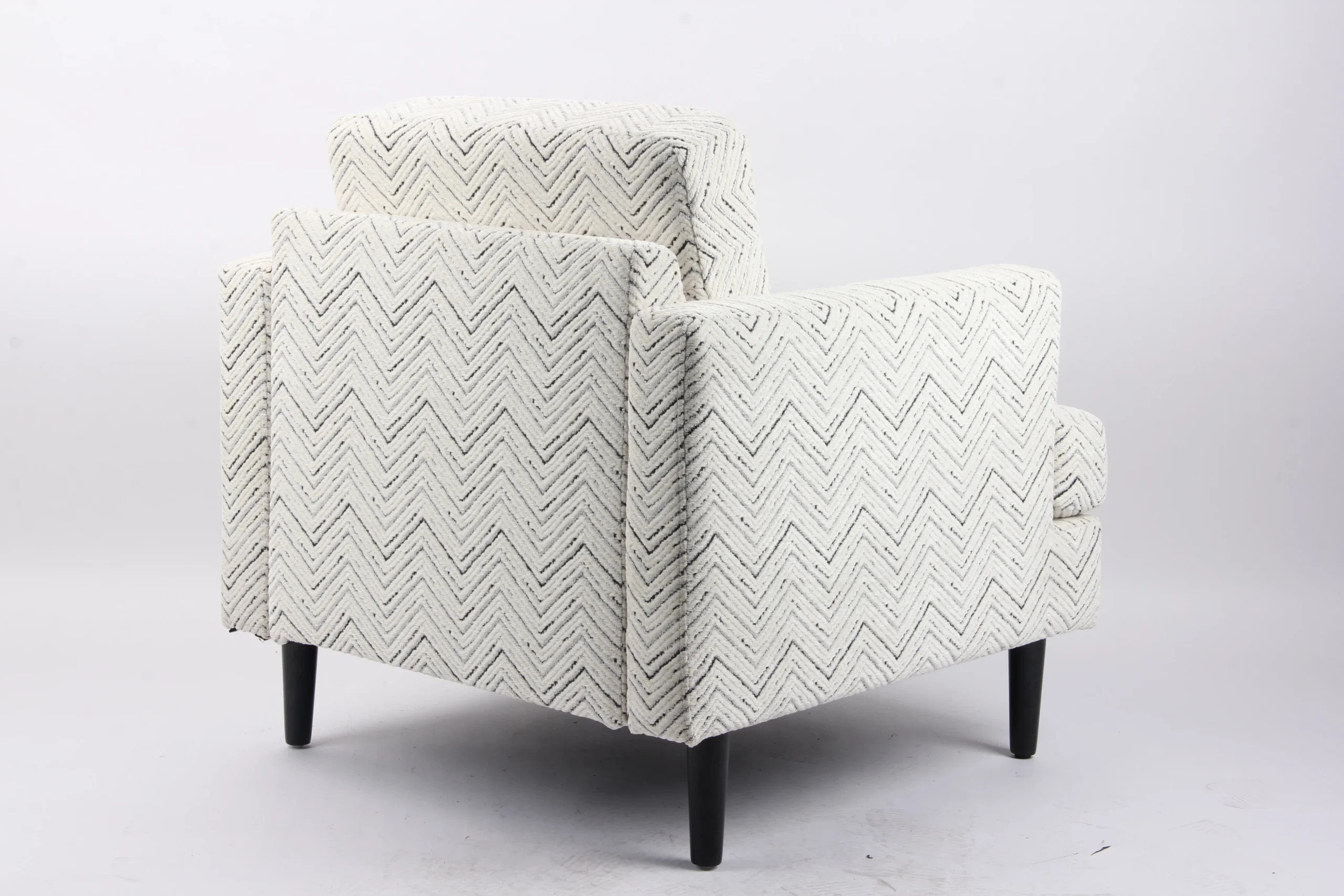 Herringbone Pattern Decorative Chair