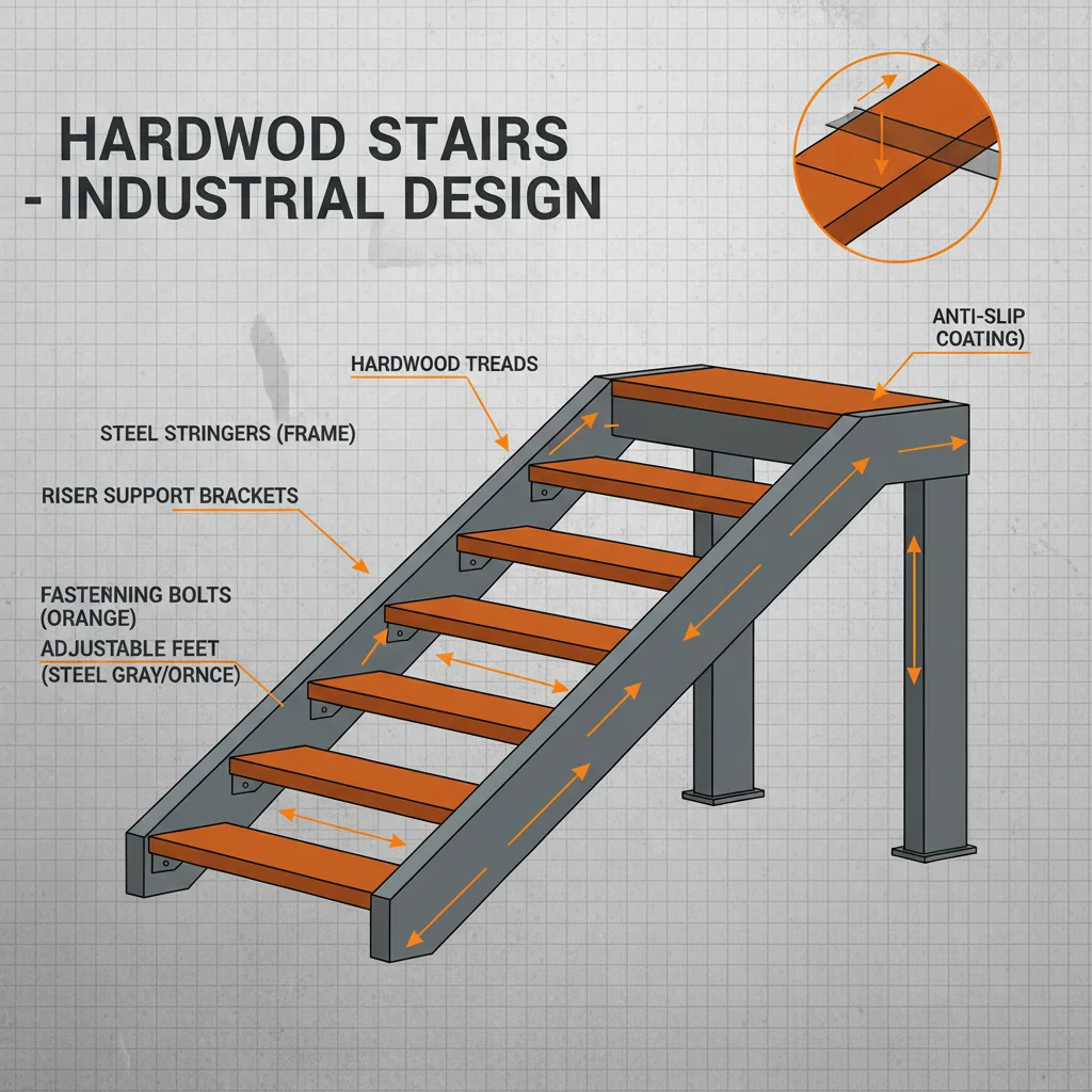 Premium Hardwood Stairs Guide for Home Value and Elegance