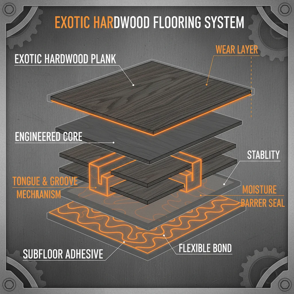 Luxury and Durability of Premium Exotic Hardwood Flooring