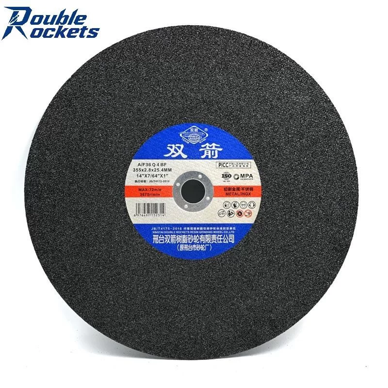 China Supply Hot Sales 14” 355×2.8×25.4mm Metal Cutting Disc High-Quality Cutting Whee for Metal/Stainless Steel Abrasives Cut off Wheel