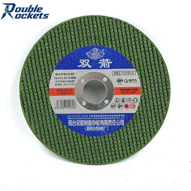 High Quality 4 Inch 107X1.2X16mm Cutting Disc/Cutting Wheel/Cut off Wheel for Metal/Stainless Steel/Steel Abrasive Grinding Disc