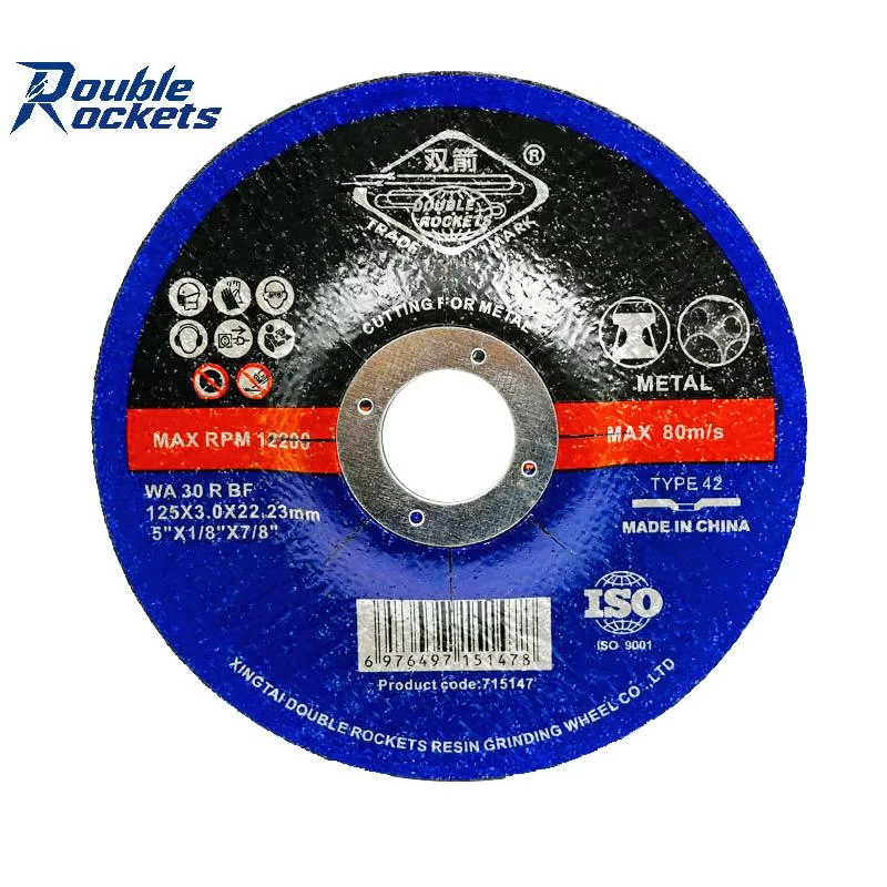 Hot Selling 125×3.0×22.23mm 5 Inch Metal Cutting Disc for Metal Angle Grinder Abrasive Cutting Wheel Cutting Tool Grinding Disc
