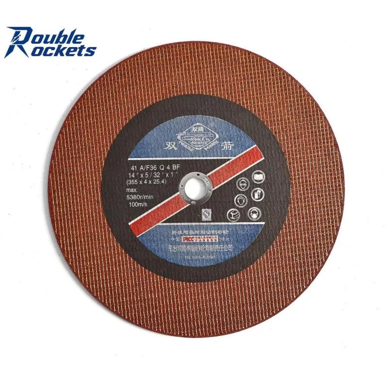 Industrial 14″ 355×4.0×25.4mm Rail Cutting Disc White Aluminum Oxide Abrasive Cutting Wheel for Rail Track