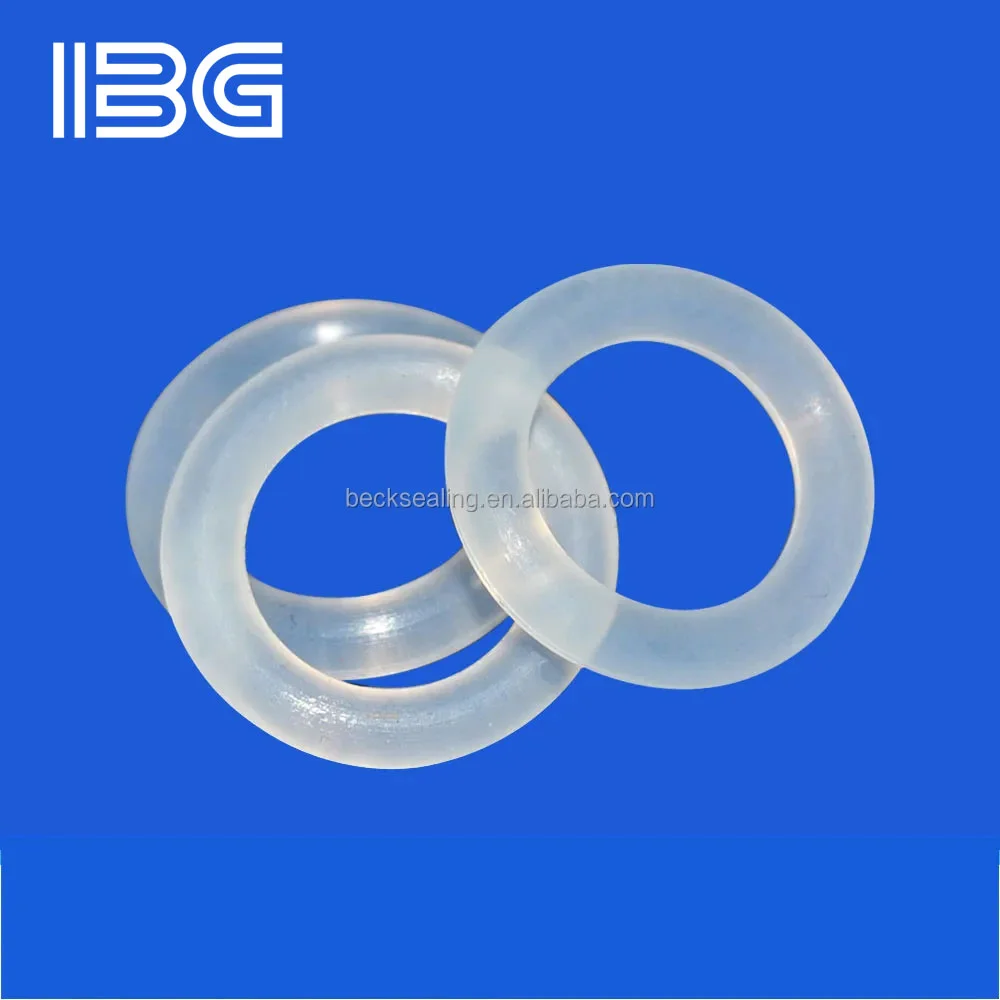 High Transparency Platinum-Cured Silicone O-ring Gasket