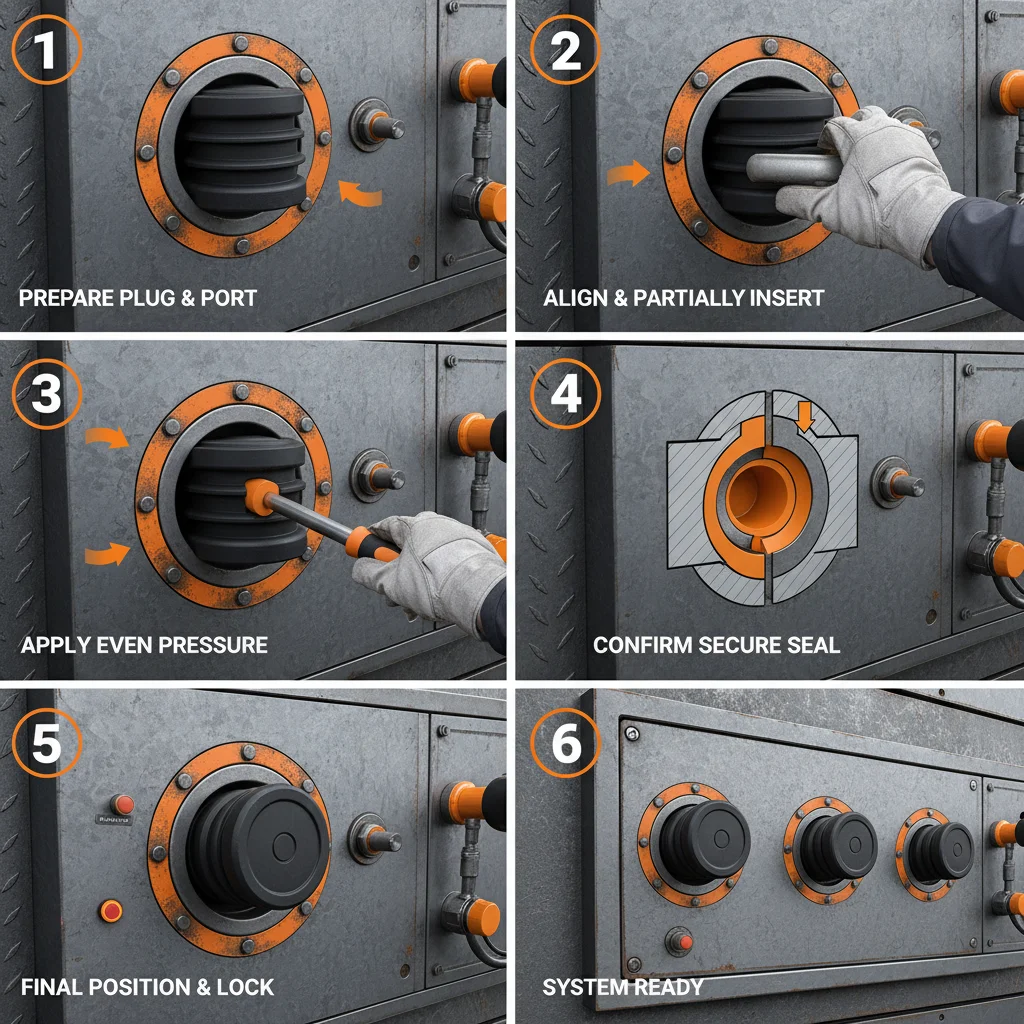 Precision Engineered Rubber Plugs for Equipment