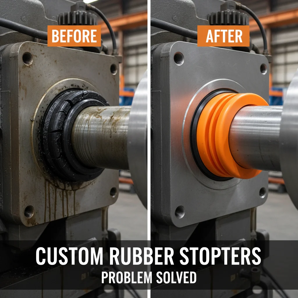 High Performance Custom Rubber Stoppers for Industrial Sealing