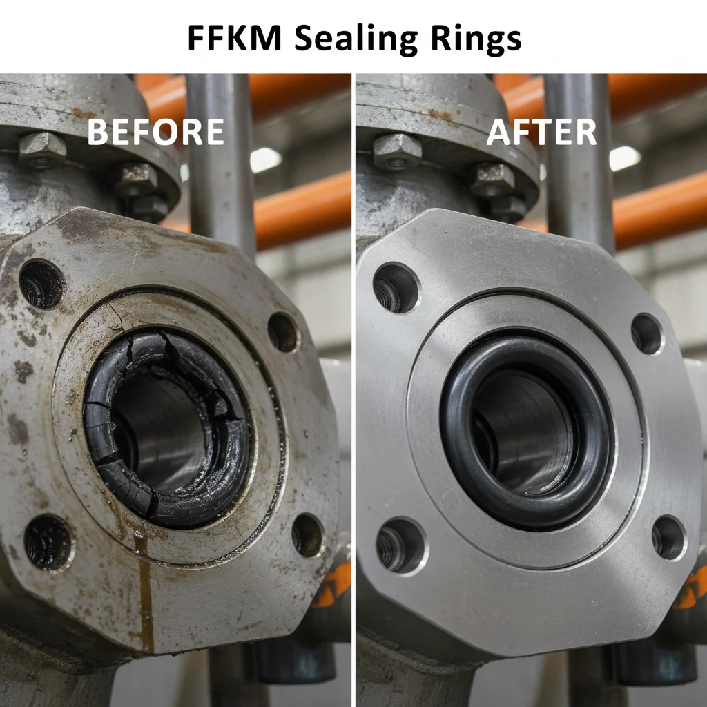 Advanced FFKM Sealing Rings for Extreme Chemical and Temperature Resistance
