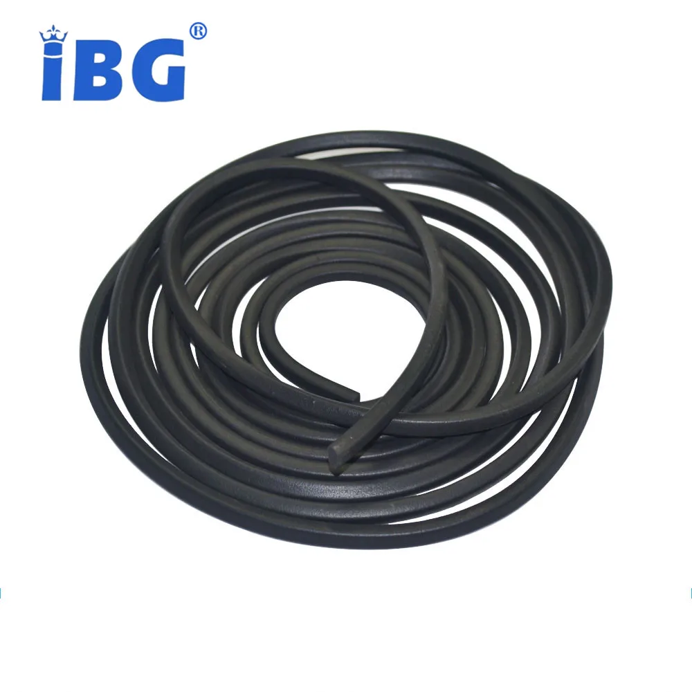 Foam/solid Black Round Section Rubber Strip Rubber O Ring Cord