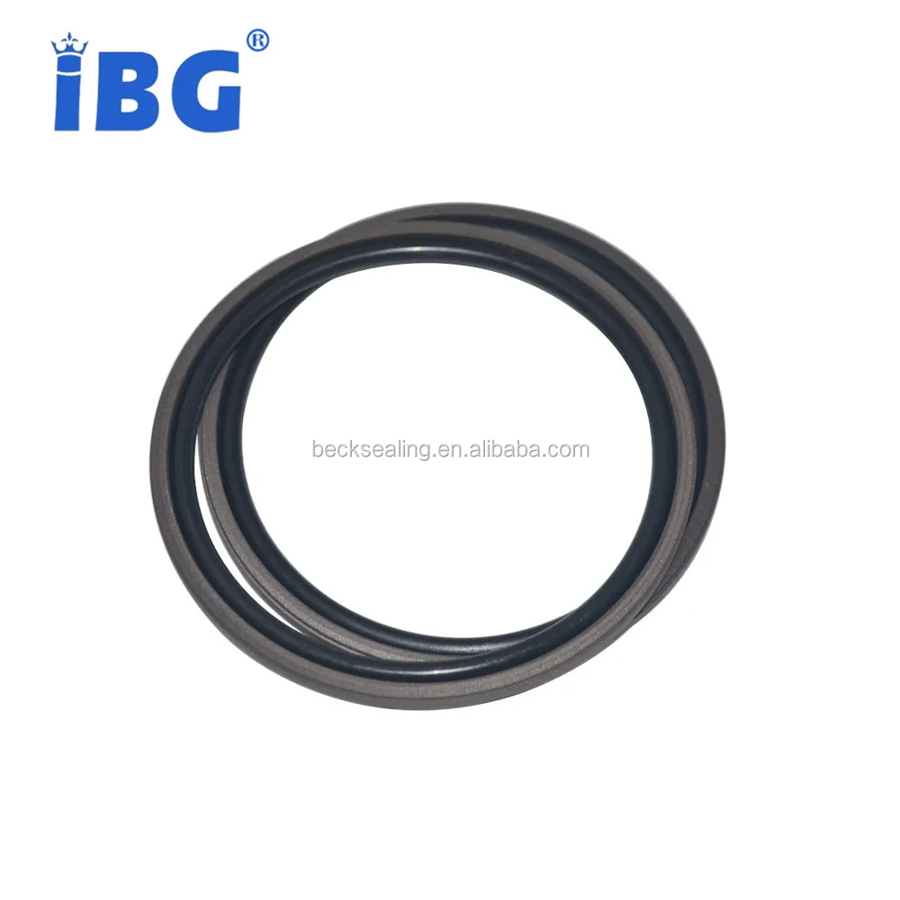 Piston Shaft Rotary Hydraulic Cylinder PTFE+Cu+FKM Glyd Ring Seals Piston Shaft Rotary Hydraulic Cylinder PTFE+Cu+FKM Glyd Ring Seals