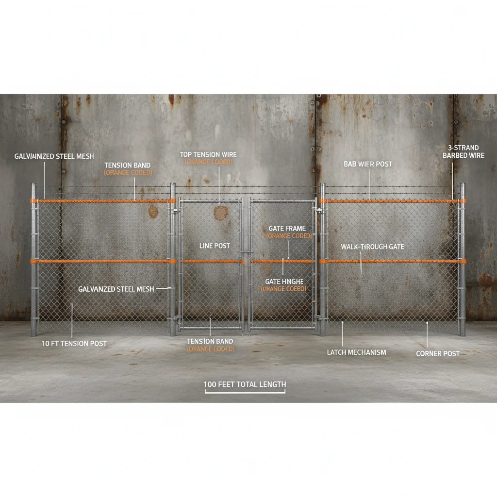 Comprehensive Guide to 100 ft Chain Link Fence Solutions and Applications