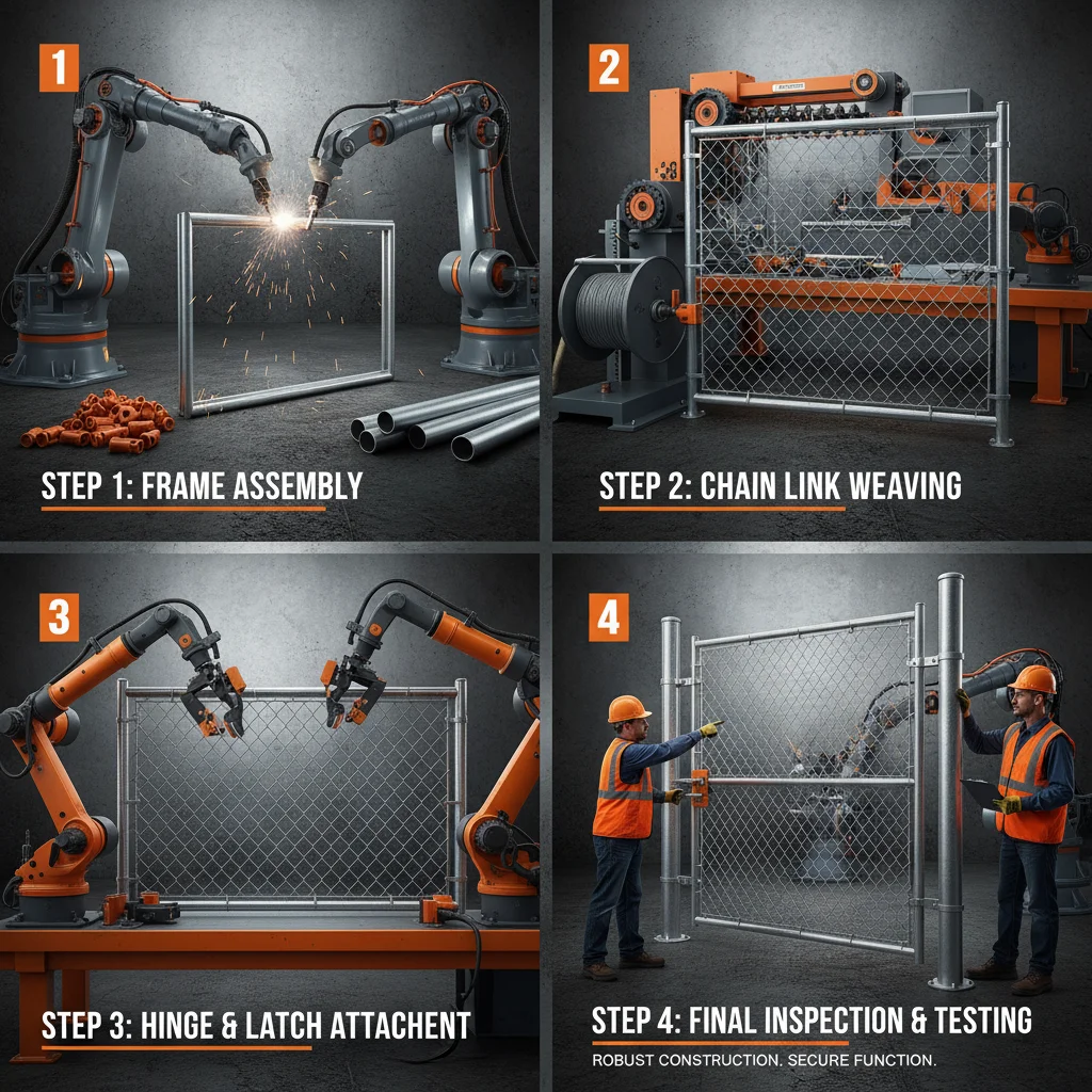 Choosing the Right 4×5 Chain Link Gate for Security and Longevity