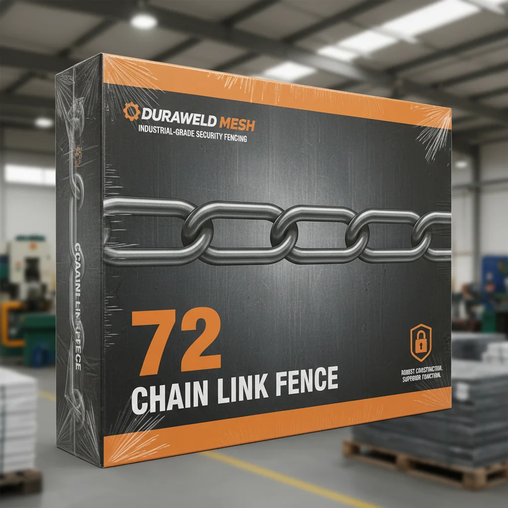 High Security Industrial 72 chain link fence for Perimeter Protection