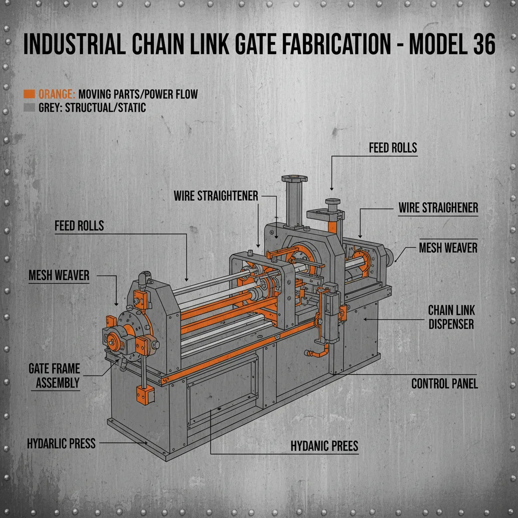 Exploring the Durability and Versatility of a 36 Chain Link Gate