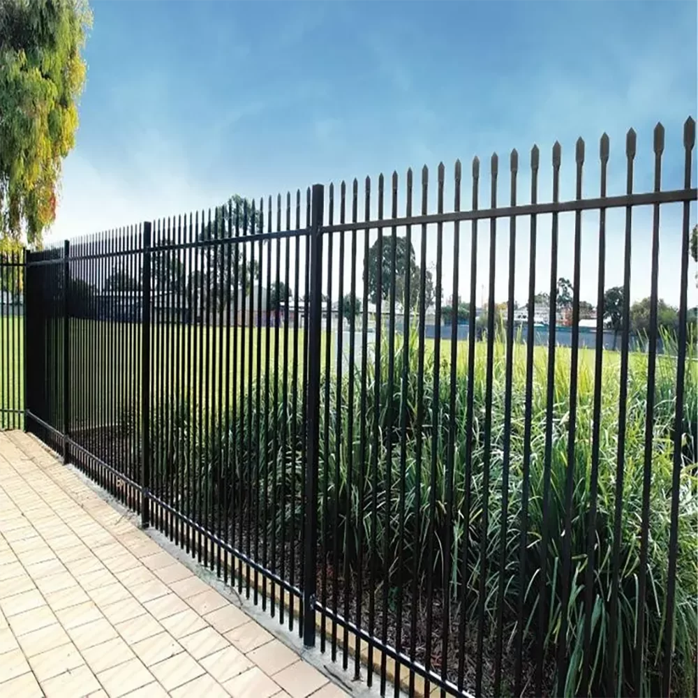 Decorative Wrought Iron Fence For Residential & Commercial Use