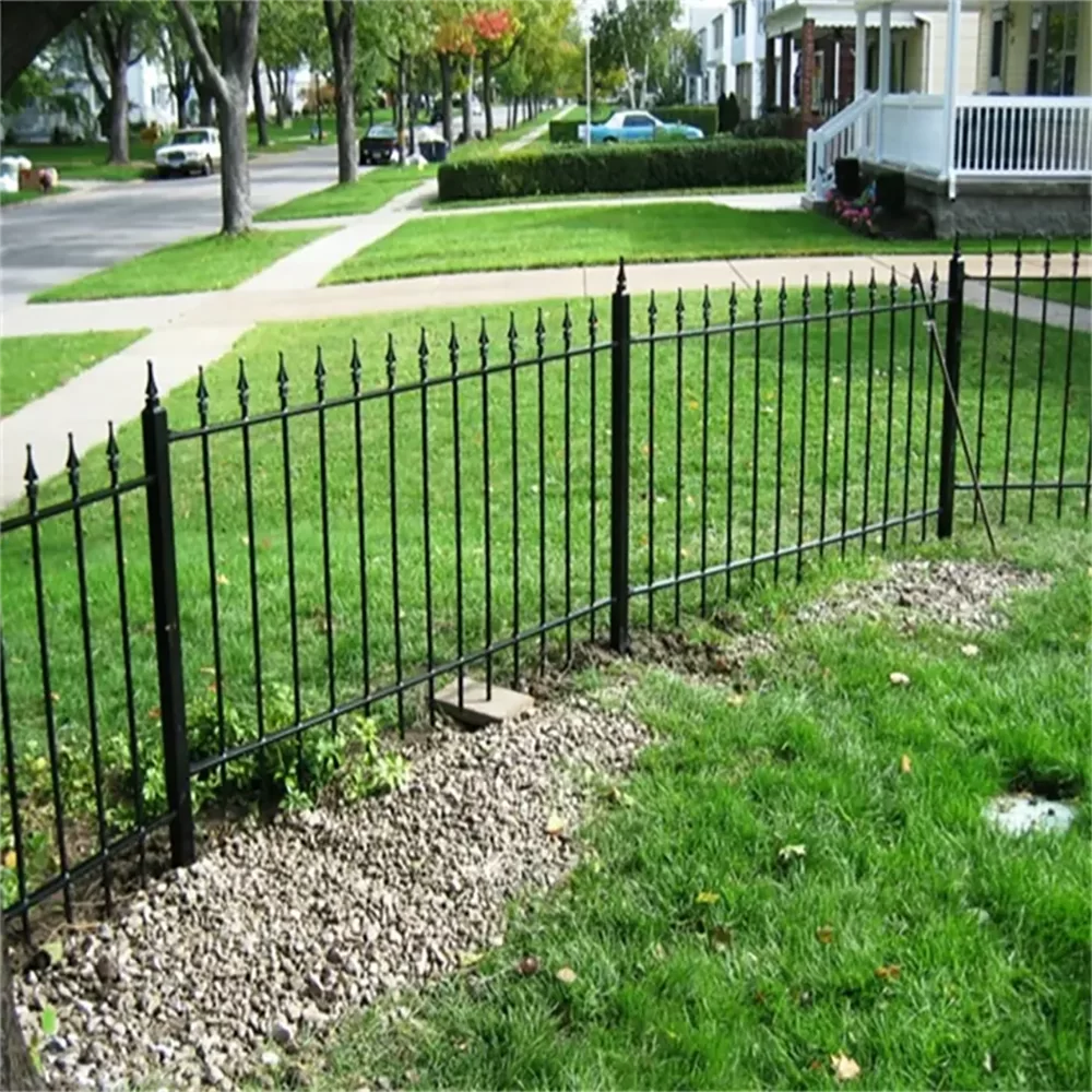 Decorative Wrought Iron Fence For Residential & Commercial Use