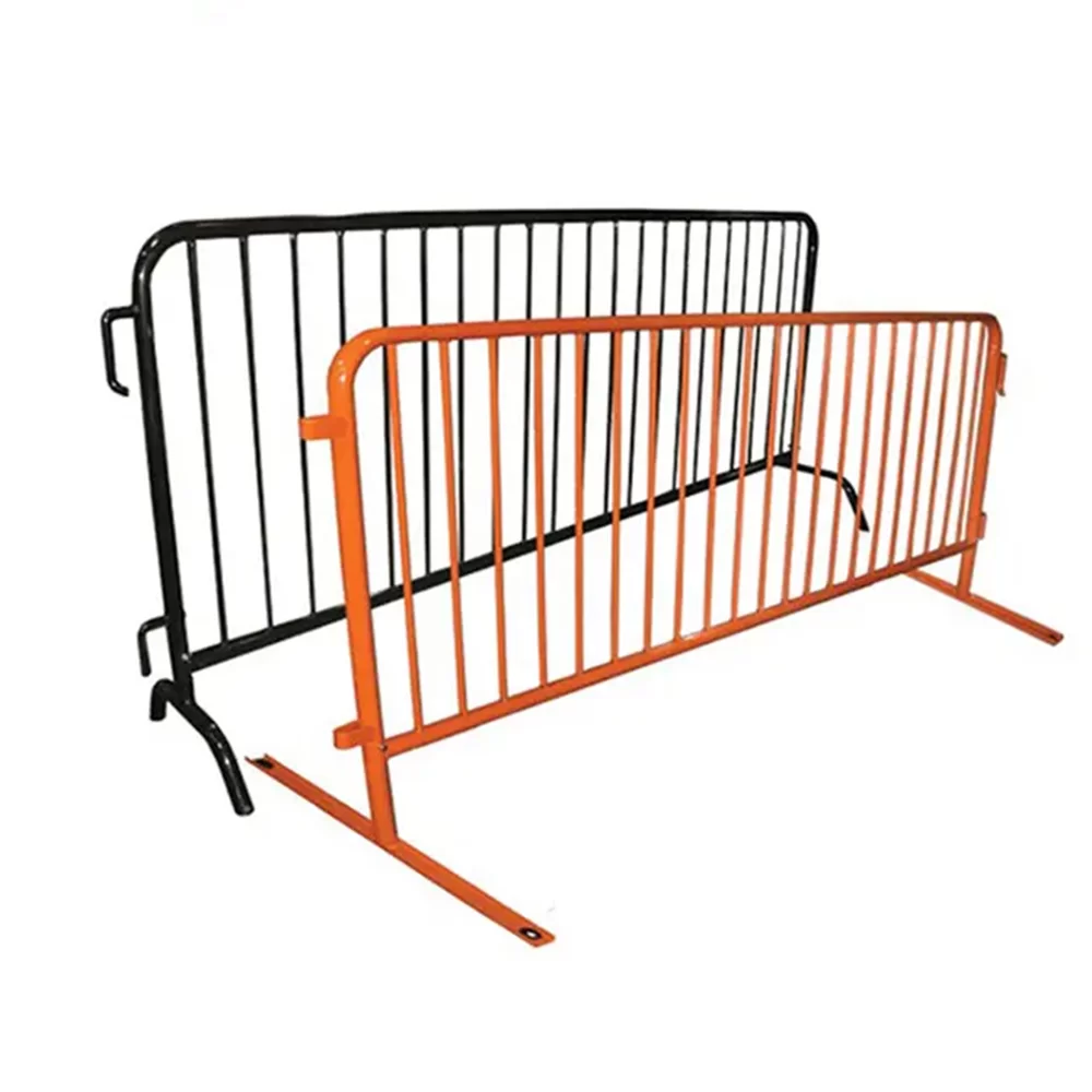 Galvanized Metal Crowd Barrier | Temporary Crowd Control Barrier