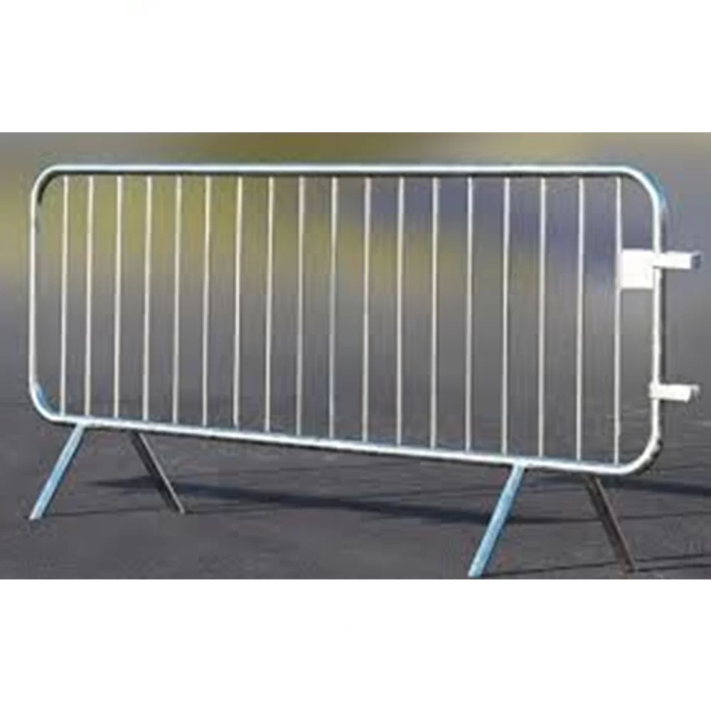 Galvanized Metal Crowd Barrier | Temporary Crowd Control Barrier