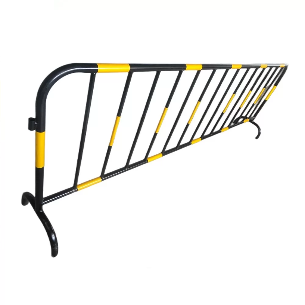 Galvanized Metal Crowd Barrier | Temporary Crowd Control Barrier