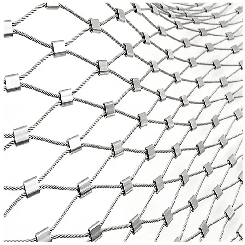High-Strength Stainless Steel Rope Net For Safety And Architectural Applications