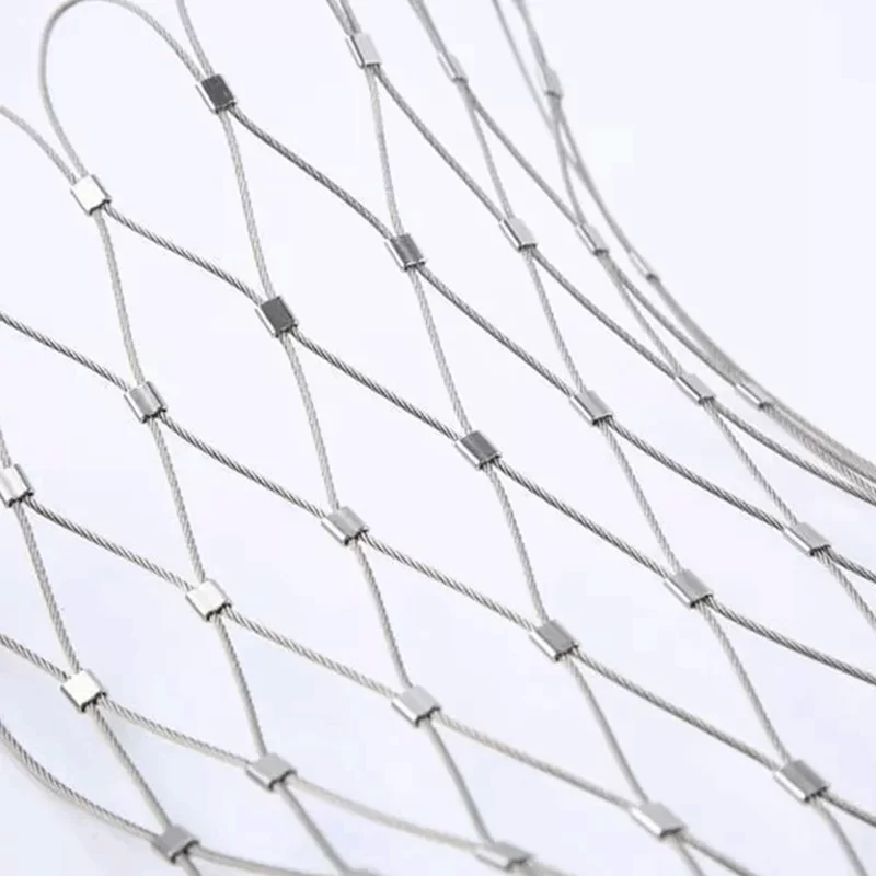 High-Strength Stainless Steel Rope Net For Safety And Architectural Applications
