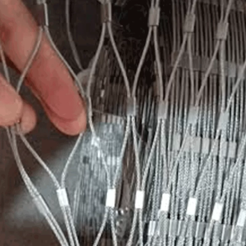High-Strength Stainless Steel Rope Net For Safety And Architectural Applications