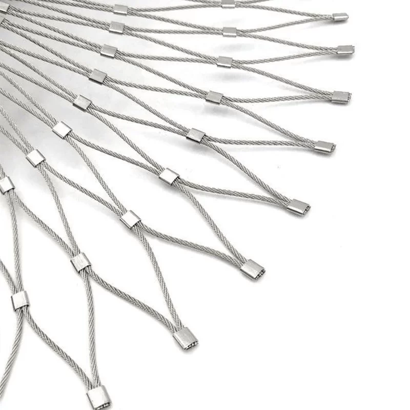 High-Strength Stainless Steel Rope Net For Safety And Architectural Applications