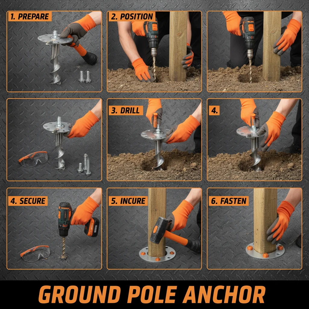 Essential Ground Pole Anchor Solutions for Construction and Infrastructure Projects