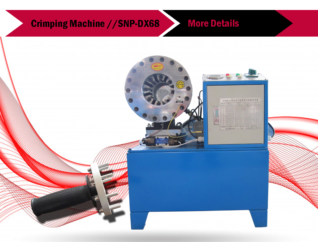 Hose crimping machine DX68-1