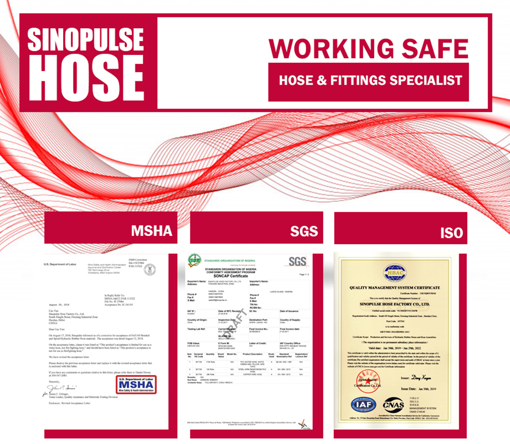 Hose crimping machine cerification