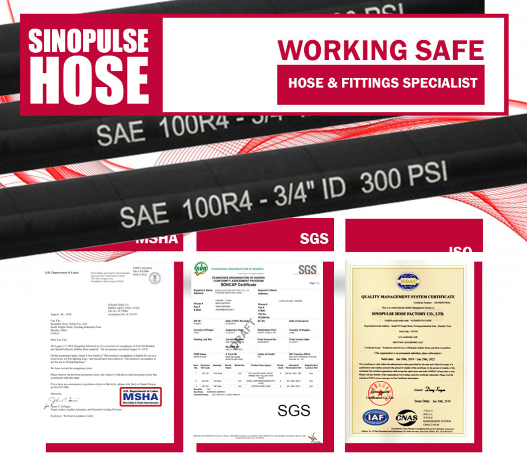 hydraulic hose 4sp-3