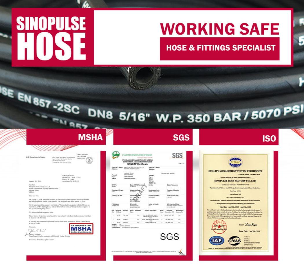 hydraulic hose en857 2sc-4