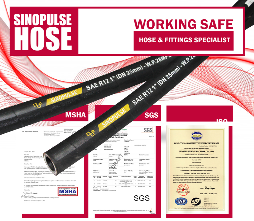 hydraulic hose sae100 r12-4