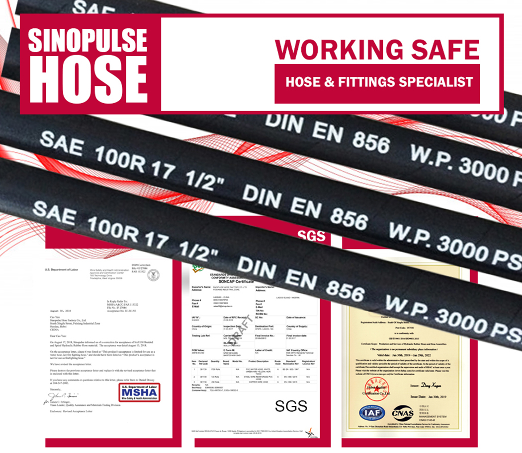 hydraulic hose sae100 r17-4