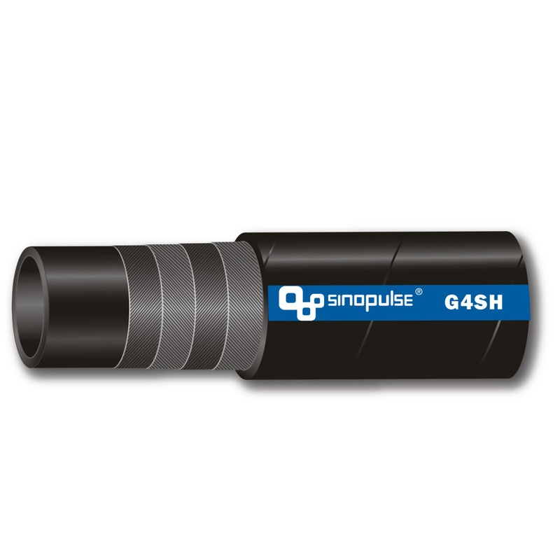 DIN EN856 4SH Four Steel Wire Spiral Hydraulic Hose