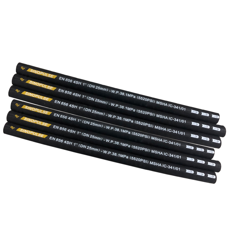 DIN EN856 4SH Four Steel Wire Spiral Hydraulic Hose DIN EN856 4SH Four Steel Wire Spiral Hydraulic Hose