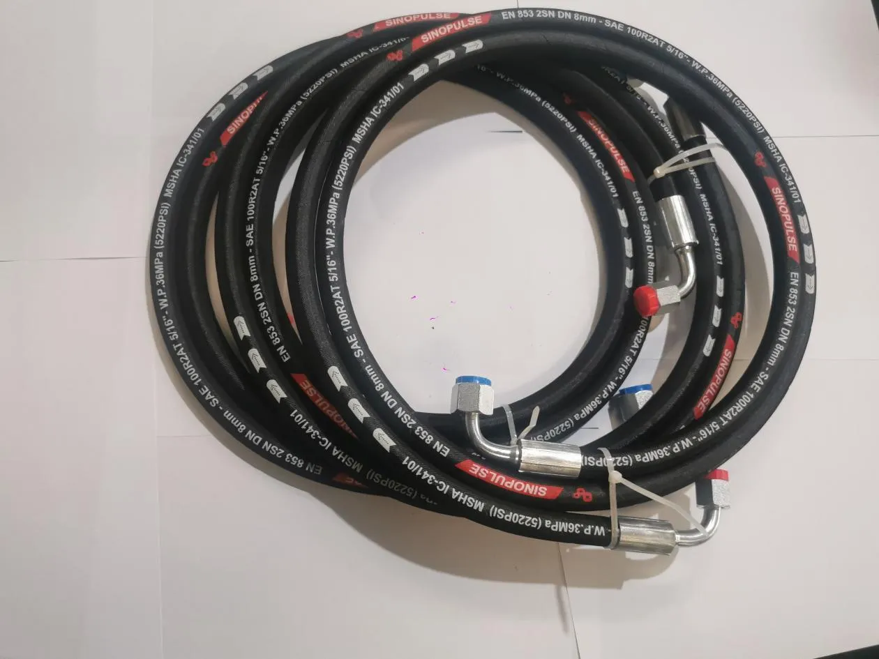 Hydraulic Hose Specifications: DIN EN 853 2SN & SAE 100R2AT