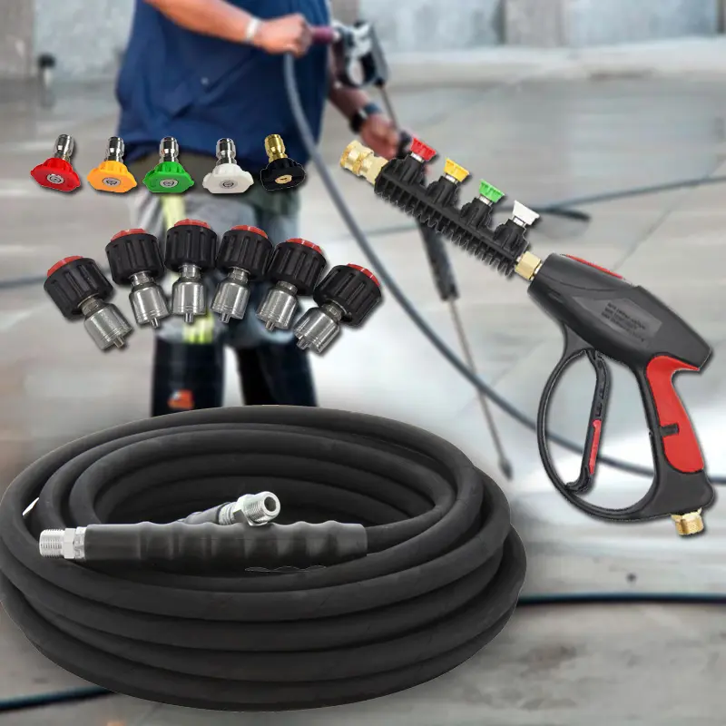 Pressure Washing Hose Application