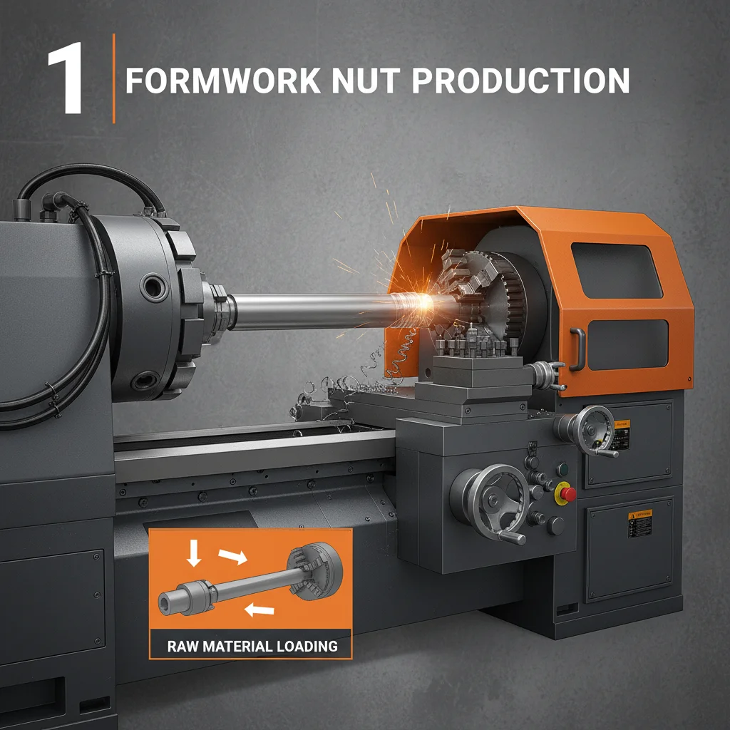 Reliable formwork nut Factory for Construction Structural Safety