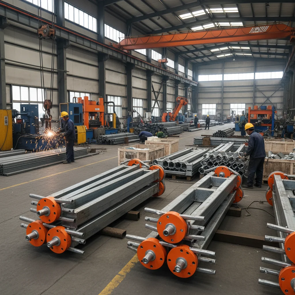 Push Pull Prop Factory Sheen Metal Scaffold Reliable Support Systems