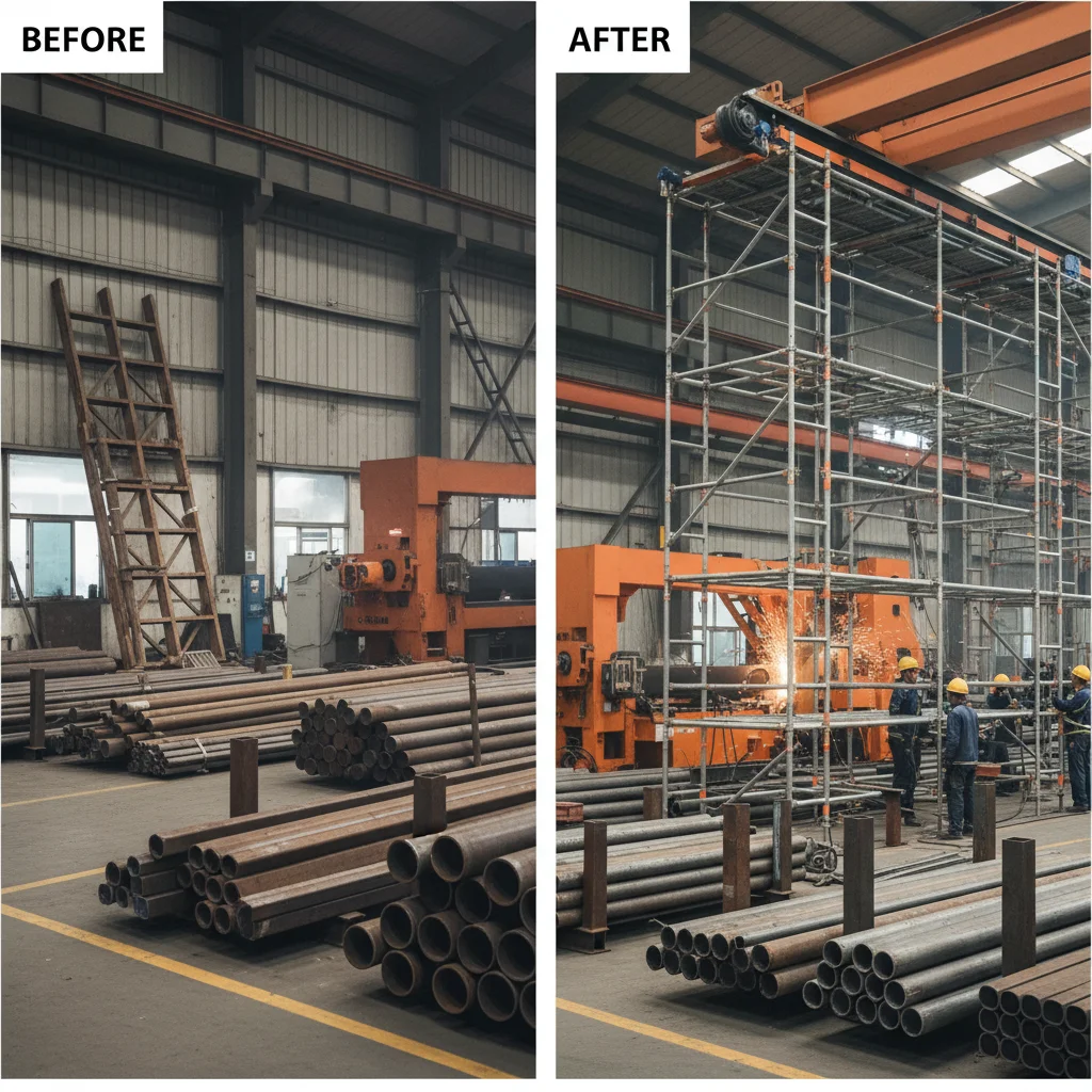 Sheen Metal Scaffold Premier Steel Pipe Factory for Quality Piping Solutions