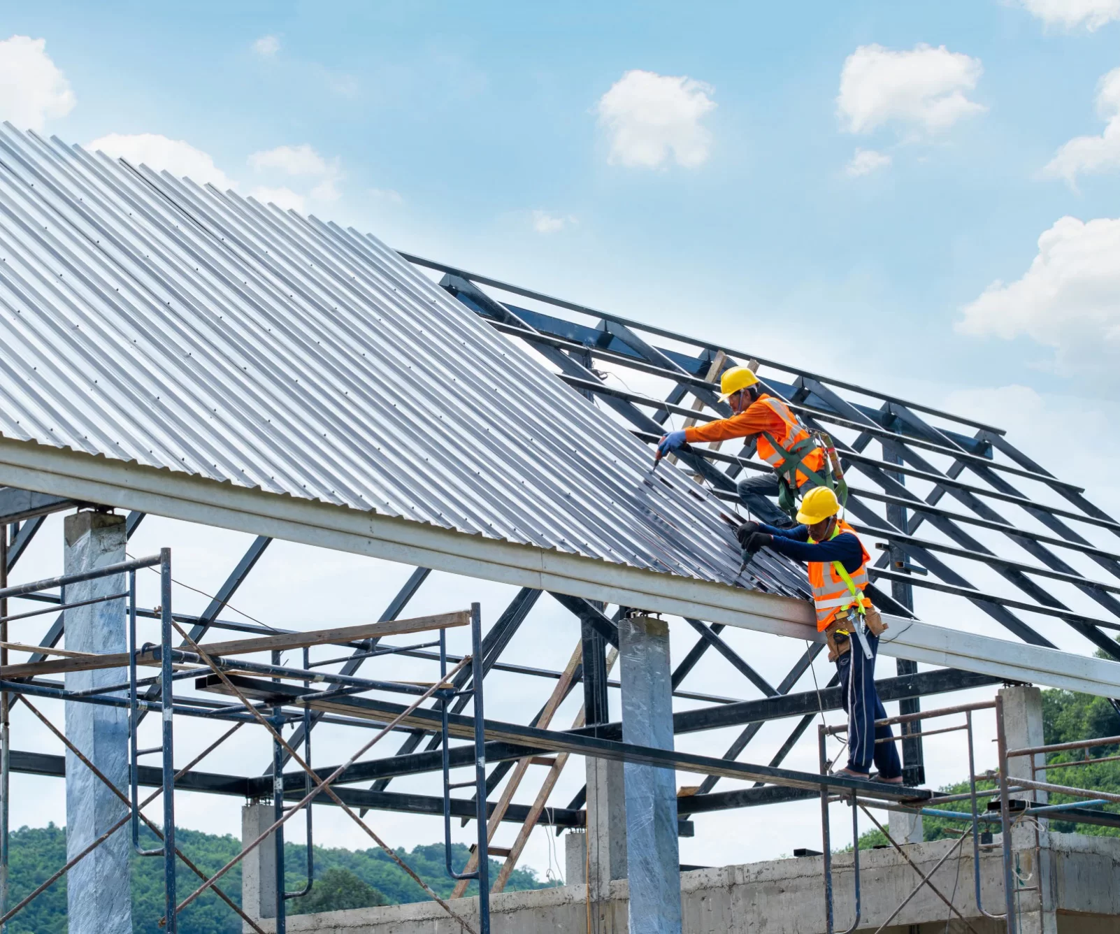 foldable scaffolding