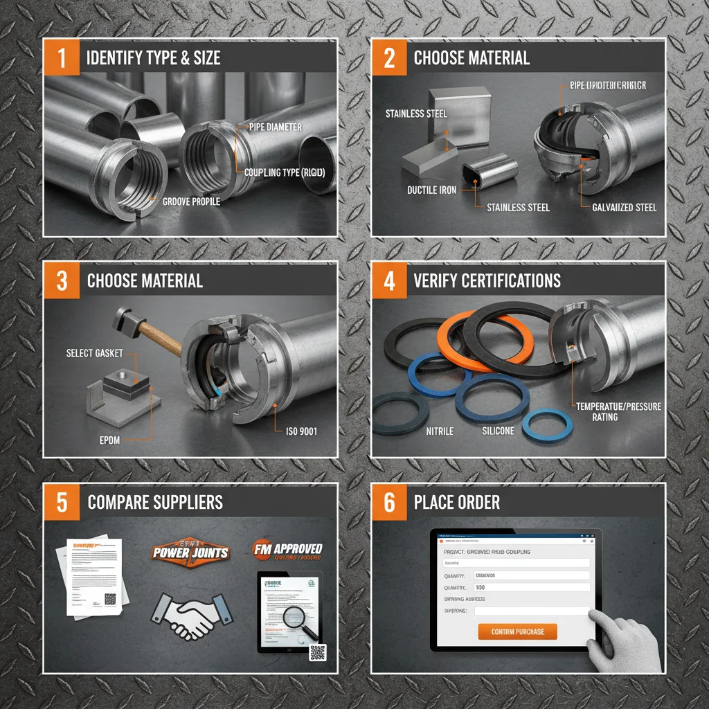 Guide to Buy Grooved Rigid Coupling for Industrial Piping Systems