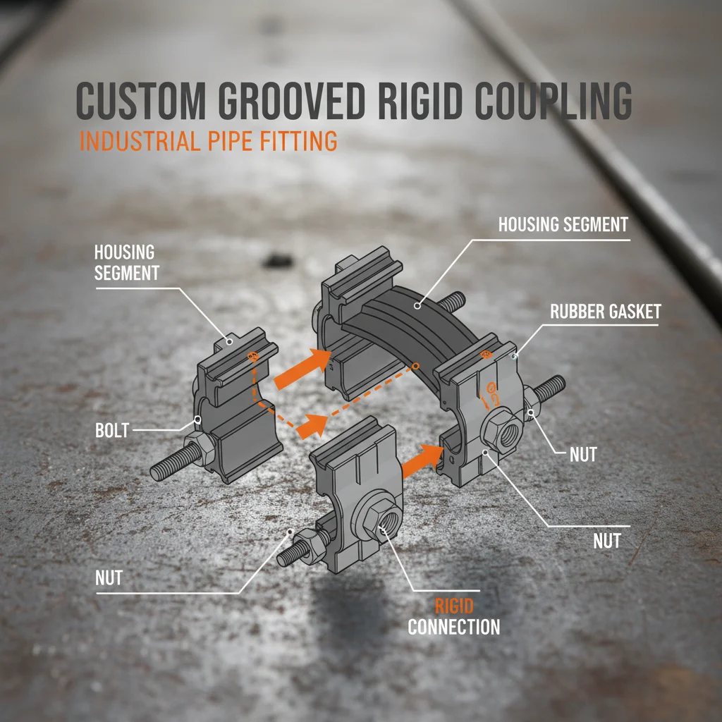 Reliable Custom Grooved Rigid Coupling Solutions for Critical Piping Systems
