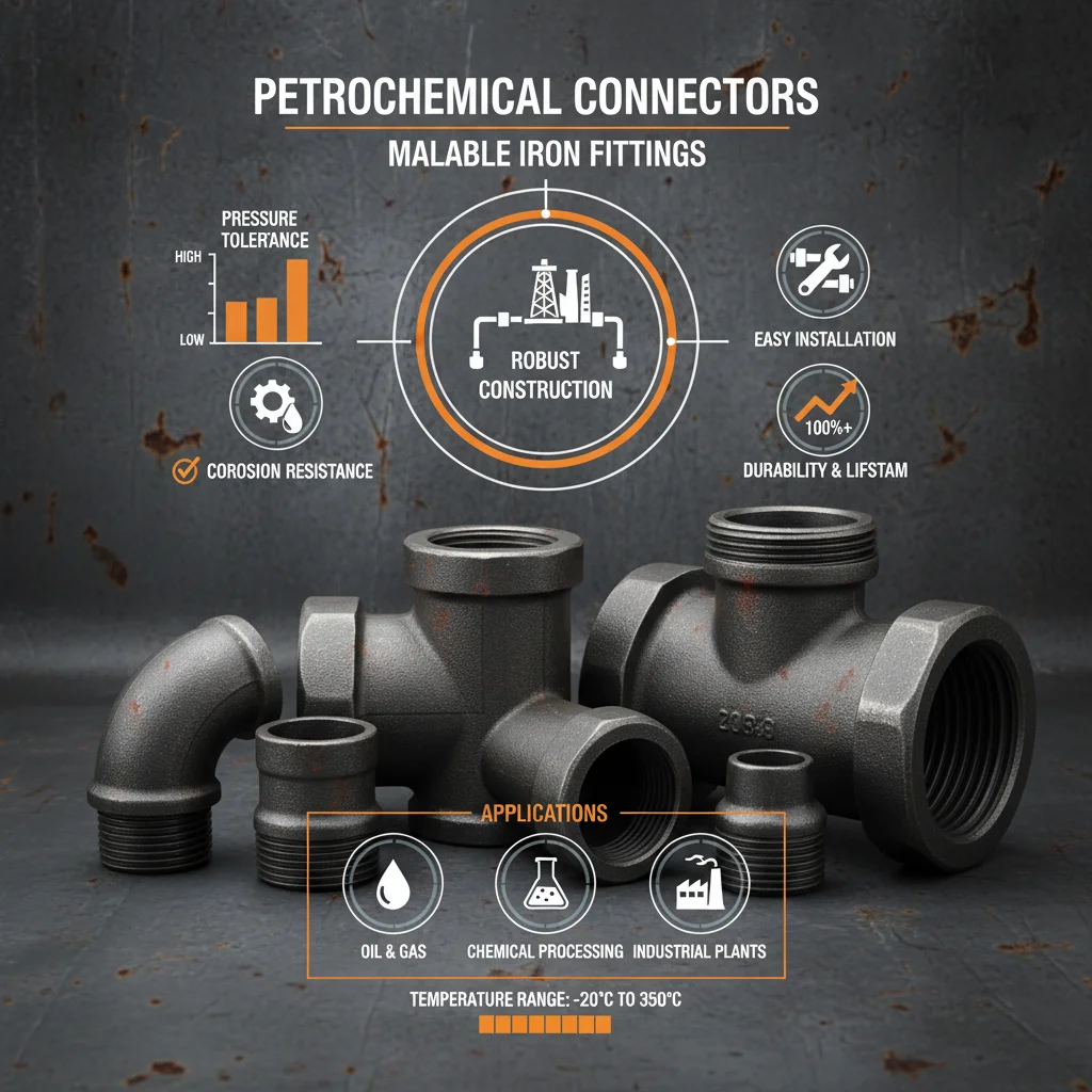 Malleable Iron Fittings for Petrochemical Industry