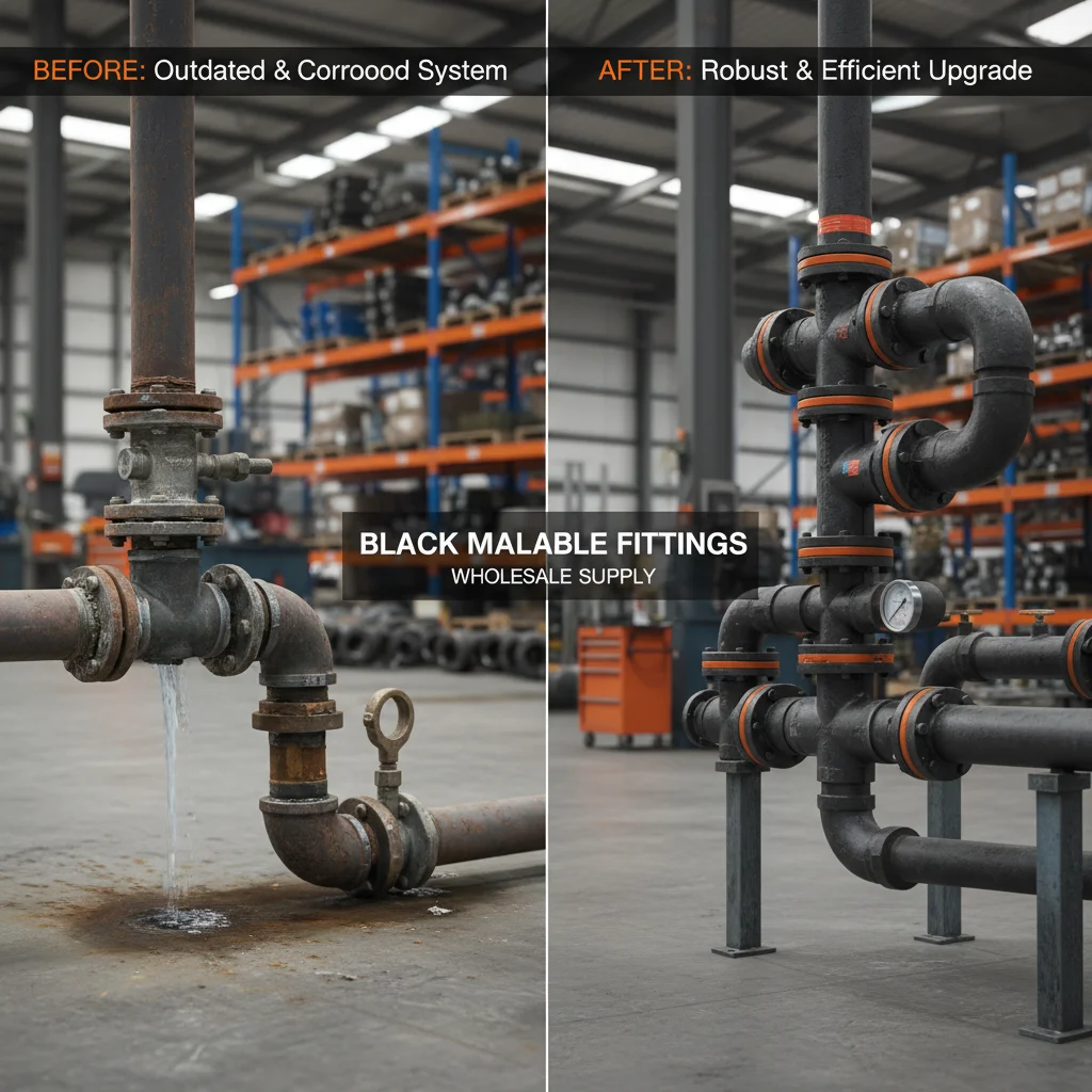 Reliable Wholesale Black Malleable Fittings for Robust Connection Solutions