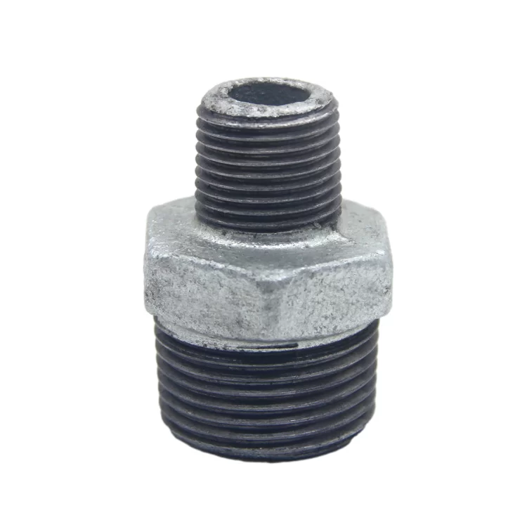 Malleable Iron Reducing Hex Nipple Pipe Fittings China Factory Suppliers
