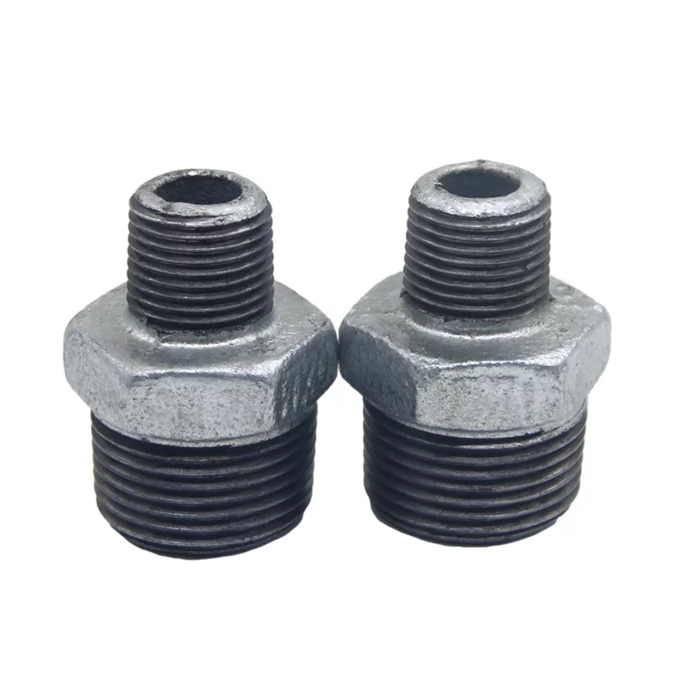 Malleable Iron Reducing Hex Nipple Pipe Fittings China Factory Suppliers