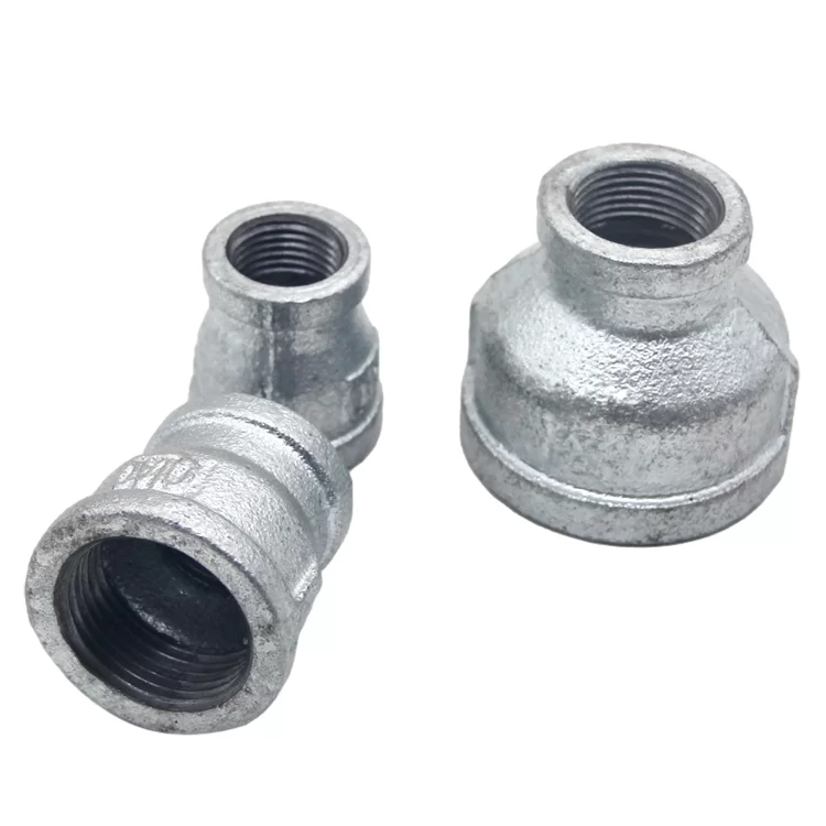 Rohrverschraubungen aus Temperguss mit Reduzierkupplungen