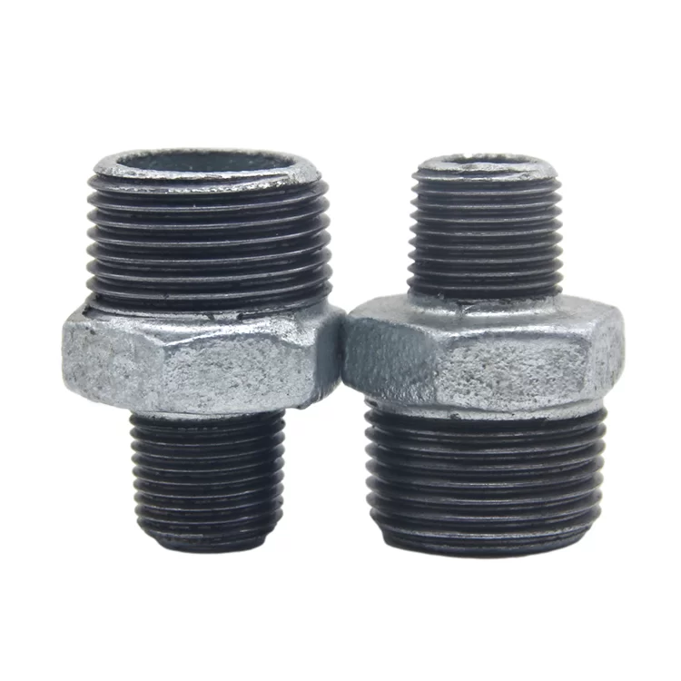 Malleable Iron Pipe Fittings Reducing Hex Nipple